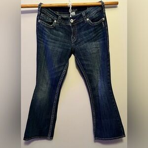 Silver Jeans Womens‎ W31 L30 Blue Medium Wash Suki Bootcut Low Rise   #406